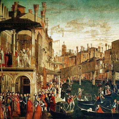 The Miracle of the Relic of the True Cross on the Rialto Bridge, 1494