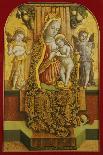 Saint Julien-Vittore Crivelli-Framed Stretched Canvas