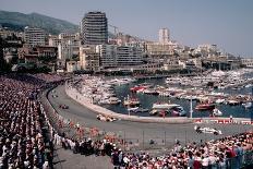 Monaco Grand Prix-Vittoriano Rastelli-Stretched Canvas
