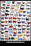 100 Cats and a Mouse-Vittorio-Framed Art Print