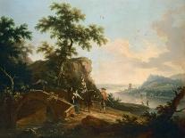 Landscape with Bridge-Vittorio Amedeo Cignaroli-Giclee Print