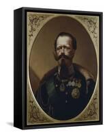 Vittorio Emanuele Ii, 1862-Gerolamo Induno-Framed Stretched Canvas