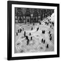 Vittorio Emanuele II Gallery, Milan 1950s-Mario de Biasi-Framed Giclee Print