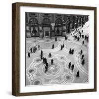 Vittorio Emanuele II Gallery, Milan 1950s-Mario de Biasi-Framed Giclee Print