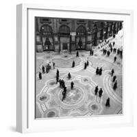 Vittorio Emanuele II Gallery, Milan 1950s-Mario de Biasi-Framed Giclee Print