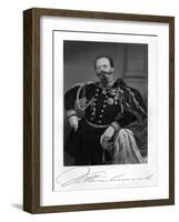 Vittorio Emanuele II-Alonzo Chappel-Framed Art Print