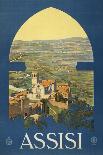 Assisi-Vittorio Grassi-Framed Stretched Canvas