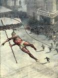 Italian Victory in Ski Team Event at Garmisch-Vittorio Pisani-Art Print