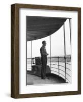 Vittorio Vidali During a Trip Near Moscow, Soviet Union, 1930-Tina Modotti-Framed Photographic Print