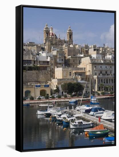 Vittoriosa, Malta, Mediterranean, Europe-Ethel Davies-Framed Stretched Canvas