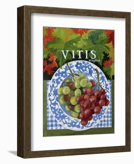 Vitus (Grapes), 2014-Jennifer Abbott-Framed Giclee Print