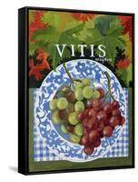 Vitus (Grapes), 2014-Jennifer Abbott-Framed Stretched Canvas