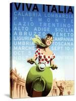 Viva Italia-Vintage Apple Collection-Stretched Canvas