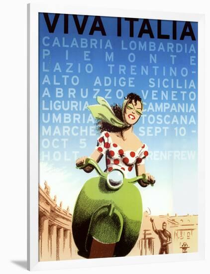 Viva Italia-Vintage Apple Collection-Framed Giclee Print