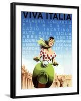 Viva Italia-Vintage Apple Collection-Framed Giclee Print