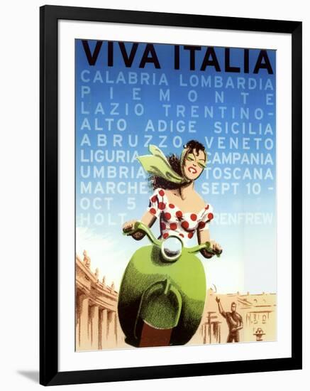 Viva Italia-Vintage Apple Collection-Framed Giclee Print