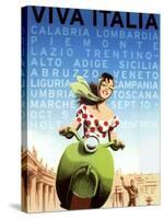 Viva Italia-Vintage Apple Collection-Stretched Canvas