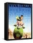 Viva Italia-Vintage Apple Collection-Framed Stretched Canvas