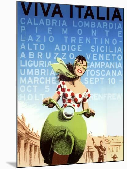 Viva Italia-Vintage Apple Collection-Mounted Giclee Print