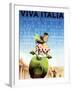 Viva Italia-Vintage Apple Collection-Framed Art Print