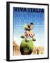 Viva Italia-Vintage Apple Collection-Framed Art Print