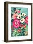 Viva Magenta Peonies-Ania Zwara-Framed Photographic Print