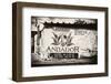 ¡Viva Mexico! B&W Collection - Andador Oaxaca-Philippe Hugonnard-Framed Photographic Print