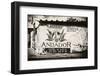 ¡Viva Mexico! B&W Collection - Andador Oaxaca-Philippe Hugonnard-Framed Photographic Print