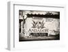 ¡Viva Mexico! B&W Collection - Andador Oaxaca-Philippe Hugonnard-Framed Photographic Print