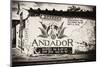 ¡Viva Mexico! B&W Collection - Andador Oaxaca-Philippe Hugonnard-Mounted Photographic Print