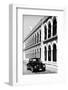 ¡Viva Mexico! B&W Collection - Black VW Beetle Car in Campeche IV-Philippe Hugonnard-Framed Photographic Print