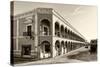 ¡Viva Mexico! B&W Collection - Campeche Architecture-Philippe Hugonnard-Stretched Canvas