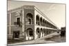 ¡Viva Mexico! B&W Collection - Campeche Architecture-Philippe Hugonnard-Mounted Photographic Print