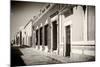 ¡Viva Mexico! B&W Collection - Campeche Street Scene II-Philippe Hugonnard-Mounted Photographic Print