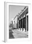 ¡Viva Mexico! B&W Collection - Campeche Street Scene III-Philippe Hugonnard-Framed Photographic Print