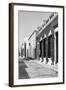 ¡Viva Mexico! B&W Collection - Campeche Street Scene III-Philippe Hugonnard-Framed Photographic Print