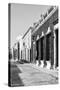 ¡Viva Mexico! B&W Collection - Campeche Street Scene III-Philippe Hugonnard-Stretched Canvas