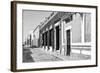 ¡Viva Mexico! B&W Collection - Campeche Street Scene-Philippe Hugonnard-Framed Photographic Print