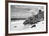 ¡Viva Mexico! B&W Collection - Caribbean Beach-Philippe Hugonnard-Framed Photographic Print