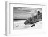 ¡Viva Mexico! B&W Collection - Caribbean Beach-Philippe Hugonnard-Framed Photographic Print