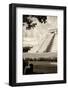 ¡Viva Mexico! B&W Collection - Chichen Itza Pyramid III-Philippe Hugonnard-Framed Photographic Print