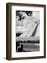 ¡Viva Mexico! B&W Collection - Chichen Itza Pyramid IV-Philippe Hugonnard-Framed Photographic Print