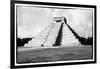 ¡Viva Mexico! B&W Collection - Chichen Itza Pyramid V-Philippe Hugonnard-Framed Photographic Print