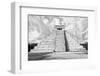 ¡Viva Mexico! B&W Collection - Chichen Itza Pyramid XI-Philippe Hugonnard-Framed Premium Photographic Print