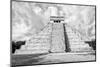 ¡Viva Mexico! B&W Collection - Chichen Itza Pyramid XI-Philippe Hugonnard-Mounted Premium Photographic Print