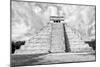 ¡Viva Mexico! B&W Collection - Chichen Itza Pyramid XI-Philippe Hugonnard-Mounted Photographic Print