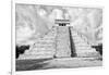 ¡Viva Mexico! B&W Collection - Chichen Itza Pyramid XI-Philippe Hugonnard-Framed Photographic Print
