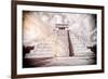 ¡Viva Mexico! B&W Collection - Chichen Itza Pyramid XII-Philippe Hugonnard-Framed Photographic Print