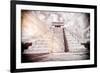 ¡Viva Mexico! B&W Collection - Chichen Itza Pyramid XII-Philippe Hugonnard-Framed Photographic Print