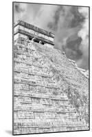 ¡Viva Mexico! B&W Collection - Chichen Itza Pyramid XVI-Philippe Hugonnard-Mounted Photographic Print